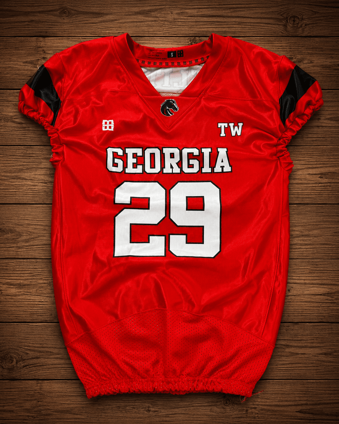 Custom Football Uniforms & Jerseys - Slugger Athletics mockup