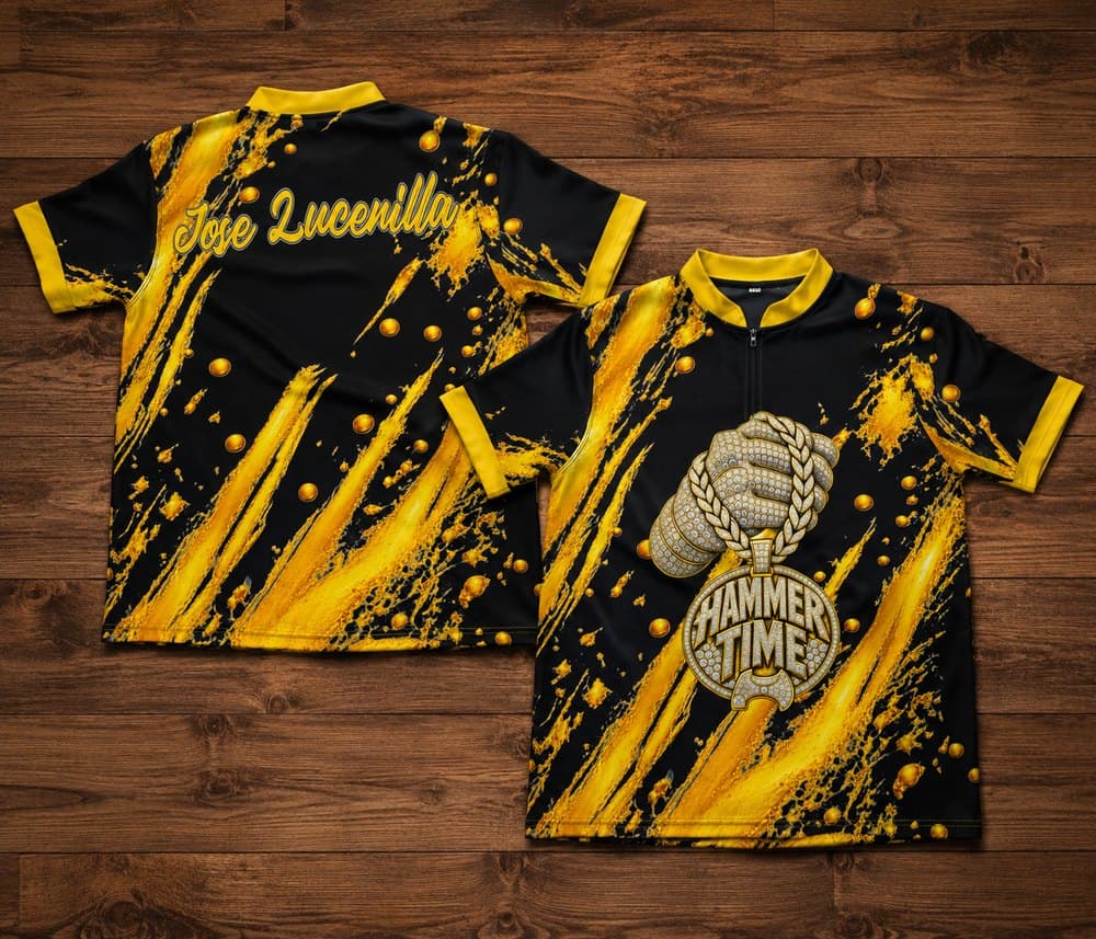 Custom Quarter-Zip jersey by Slugger Athletics