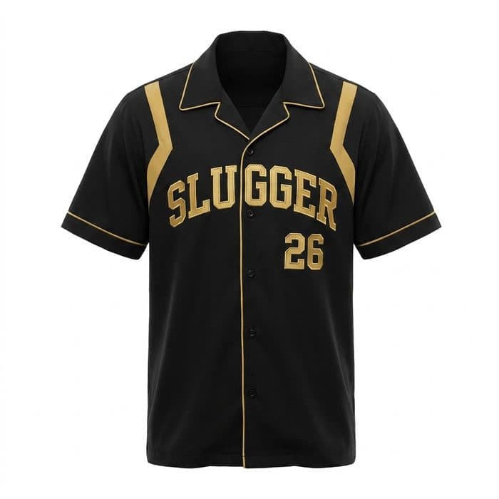Custom Bowling Shirts - Slugger Athletics mockup