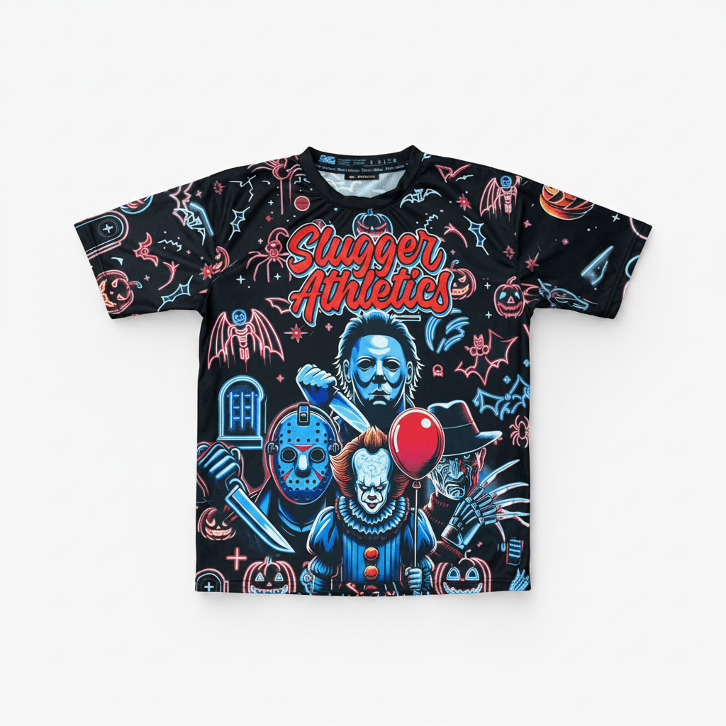 Horror Mashup Neon Jersey - view 2