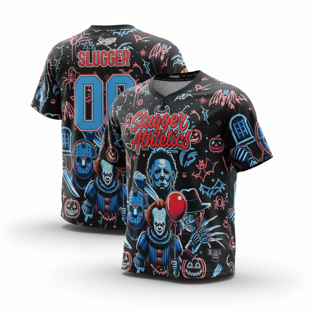 Horror Mashup Neon Jersey