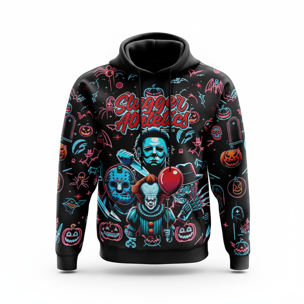 Horror Mashup Neon Hoodie - view 2