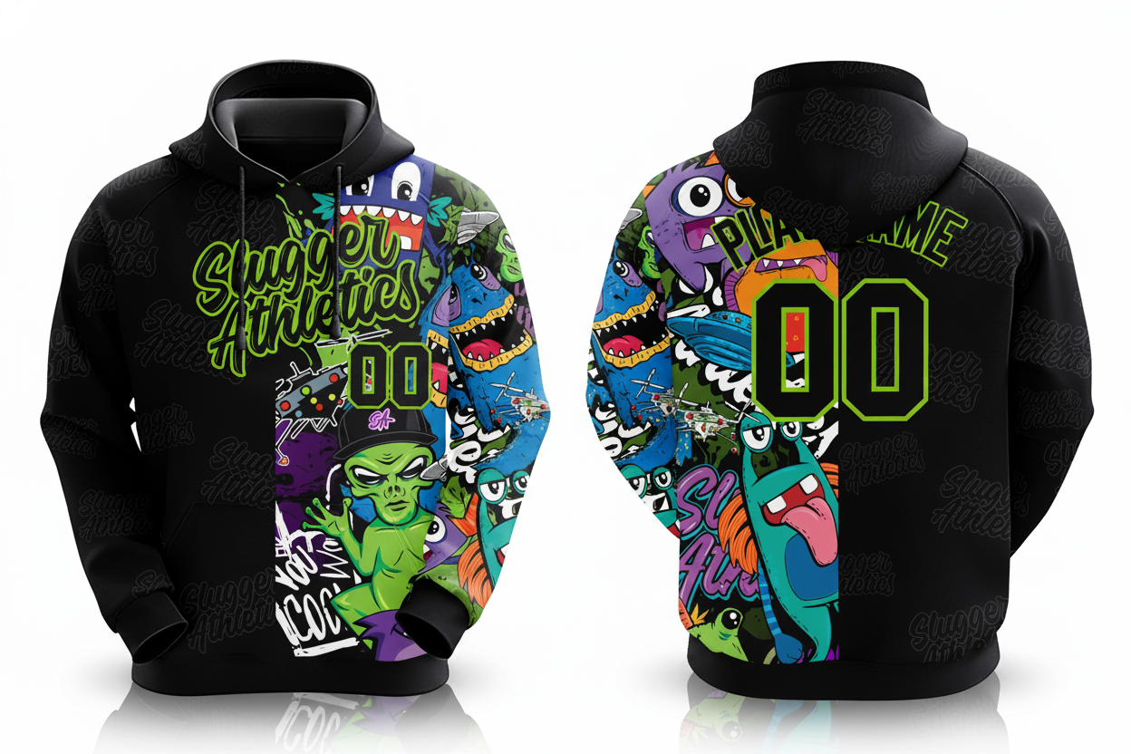 SA Cosmic Invaders Hoodie - view 3