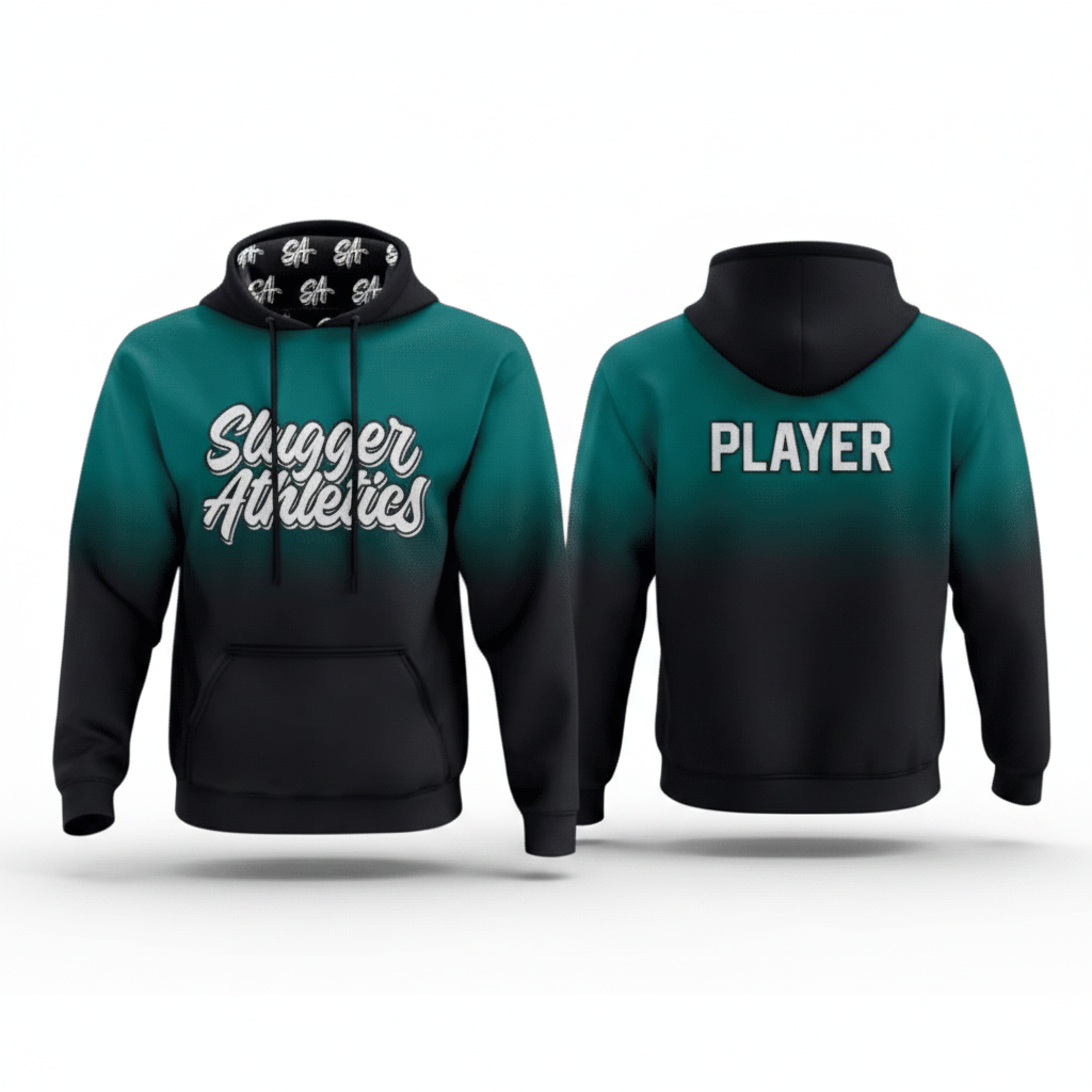 SA Teal & Black Hoodie