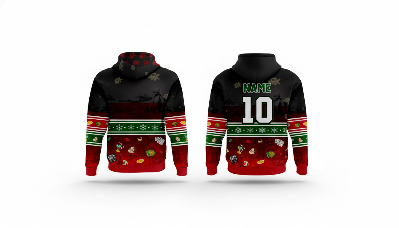 SA Christmas Hoodie - view 3