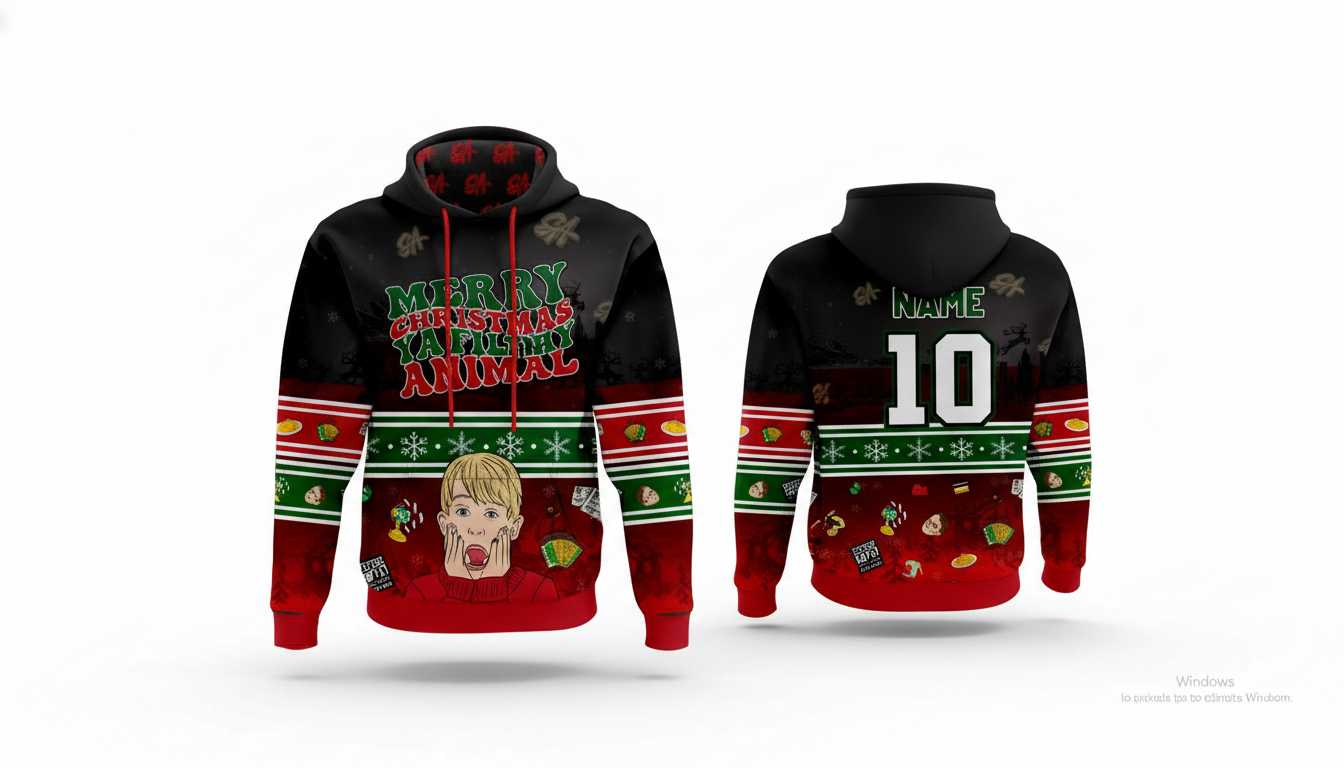 SA Christmas Hoodie - view 2