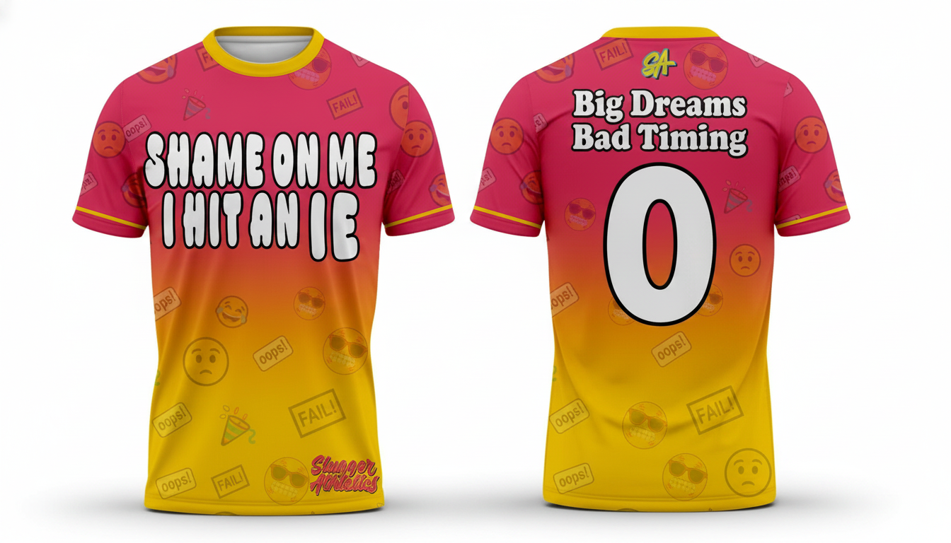 Shame On Me IE – Pink/Yellow - custom team uniforms Ocala FL